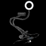 Logilink Okostelefon tartó, LED gyűrűs lámpa