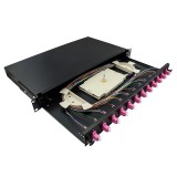 Logilink Optikai kábel elosztó, 19" (ODF) LC-DX 12 P