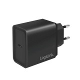 Logilink PA0258 1xUSB-C (PD) 18W hálózati töltő fekete (PA0258)