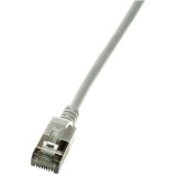 Logilink Patch kábel SlimLine, Ultraflex, Cat.6A, U/FTP, szürke, 5 m