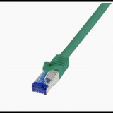 Logilink Patch kábel Ultraflex Cat.6A S/FTP 0,5m zöld (C6A025S) (C6A025S)