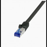 Logilink Patch kábel Ultraflex Cat.6A S/FTP 1m fekete (C6A033S) (C6A033S)