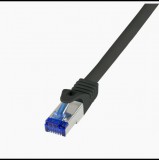 Logilink Patch kábel Ultraflex Cat.6A S/FTP 30m fekete (C6A123S) (C6A123S)