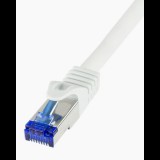 Logilink Patch kábel Ultraflex Cat.6A S/FTP fehér 0,25 m (C6A011S) (C6A011S)