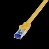 Logilink Patch kábel Ultraflex, Cat.6A, S/FTP, sárga, 10 m