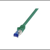 Logilink Patch kábel Ultraflex, Cat.6A, S/FTP, zöld, 10 m