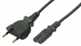 LogiLink Power Cord, Euro-Euro8,black, 1.80m CP092