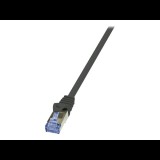 LogiLink PrimeLine RJ45 CAT7 S/FTP -> RJ45 CAT7 S/FTP M/M adatkábel 10m fekete (CQ4093S)