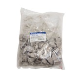 Logilink RJ45 moduláris csatlakozó, Cat.6, árnyékolatlan, szürke tartó, 100 db (MP0023)