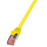 LogiLink S/FTP PIMF patch kábel CAT6 1m sárga  (CQ2037S) (CQ2037S) - UTP