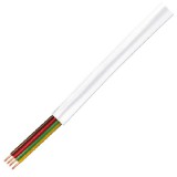 LogiLink Telefon kábel, lapos, 4 eres, CCA, 6x 0,12 mm, 100 m