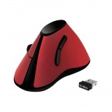LogiLink TI020 Wireless Ergonómikus Egér - Piros (TI020)