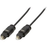 LogiLink Toslink - Toslink, 10m audio kábel Toslink (digitális optikai) kábel Fekete