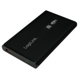 LogiLink UA0106 2.5" külső mobil rack USB 3.0 SATA fekete