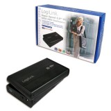 LogiLink UA0107 3.5" külső mobil rack USB 3.0 SATA  fekete (UA0107) - HDD Dokkoló