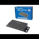 Logilink UA0141A 4-Port USB 2.0 Hub Black (UA0141A)