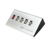 LogiLink UA0224 5 portos USB 2.0 HUB (UA0224) - USB Elosztó