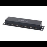 LogiLink USB 2.0 Hub 7-Port Metal - hub (UA0148) - USB Elosztó