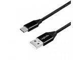 Logilink USB 2.0 Type-C male/male cable 1m Black  CU0140
