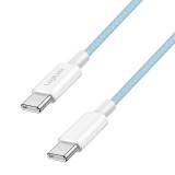 Logilink USB 2.0 Type-C male to male cable 1m Blue CU0350