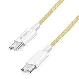 Logilink USB 2.0 Type-C male to male cable 1m Yellow CU0353