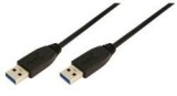Logilink - USB 3.0 A - USB 3.0 A kábel 3m (CU0040)
