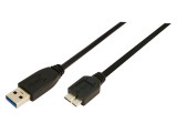 LogiLink USB 3.0 csatlakozó kábel A->B Micro 2x male 2.00 méter