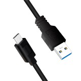 Logilink USB 3.2 Gen1 Type-C cable C/M to USB-A/M 0,15m Black CU0166