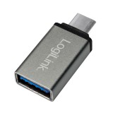 Logilink USB-C adapter to USB 3.0 female Silver AU0042