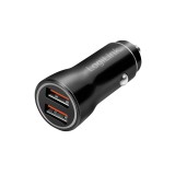 Logilink USB car charger 2x USB-A 10,5W Black PA0285