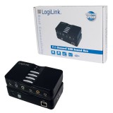 Logilink USB Sound Box 7.1 Channel Black UA0099