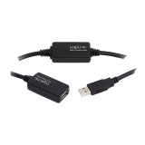 Logilink USB2.0 Extension cable 15m Black UA0145
