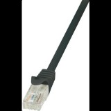 LogiLink UTP patch kábel CAT5e 1m fekete (CP1033U) (CP1033U)