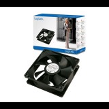Logilink Ventilátor 80x80x25mm fekete