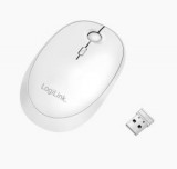 Logilink Vezeték nélküli Bluetooth egér fehér (ID0205)