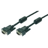 LogiLink VGA Cable, 2x male, black, 1,8m