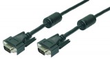 LogiLink VGA Cable, 2x male, black, 1,8m CV0001