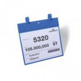 Logisztikai zseb, A4, fekvő, DURABLE, szalaggal, sötétkék [50 db]