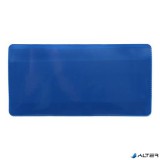 Logisztikai zseb, mágneses, 160×80 mm, PVC, DJOIS, kék