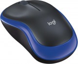 Logitech 2.4G 1000 dpi M185 vezeték nélküli egér, kék