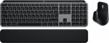 Logitech 920-012845 Master MX Keys S Combo for Mac billentyűzet QWERTY Nemzetközi amerikai Alumínium, Fekete