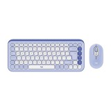 Logitech 920-013078 billentyűzet Egér mellékelve Univerzális Bluetooth QWERTY Nemzetközi amerikai Halványlila, Fehér
