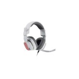 Logitech Astro A10 vezetékes gaming fejhallgató (mikrofon, 3,5 mm jack, 32 mm meghajtó, fehér)