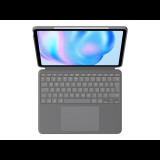 Logitech Combo Touch QWERTZ Német Smart Connector Szürke (920-012611)