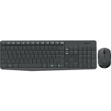 Logitech Cordless DT MK235 HU Wireless fekete billentyűzet + egér