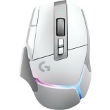Logitech Egér - G502 X Plus Lightspeed (Vezeték nélküli, Gaming, Optikai, USB, 10 gombos, 25600 DPI, fehér)