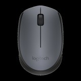 Logitech Egér - M170 (Vezeték nélküli, 3 gomb, 2,4 GHz, fekete)