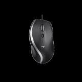 Logitech Egér - M500S ( Vezetékes, Optikai, Fekete, USB, 4000dpi)