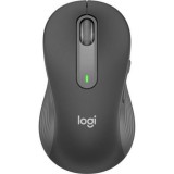 Logitech Egér - M650 L Nagy Balkezes (Vezeték nélküli, Bluetooth, Optikai, 2000 DPI, grafitszürke)