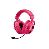 Logitech G PRO X 2 Headset Vezetékes és vezeték nélküli Fejpánt Játék Bluetooth Magenta